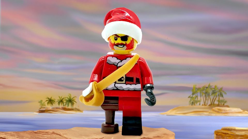 LEGO Pirate Santa by FirstMateRummy