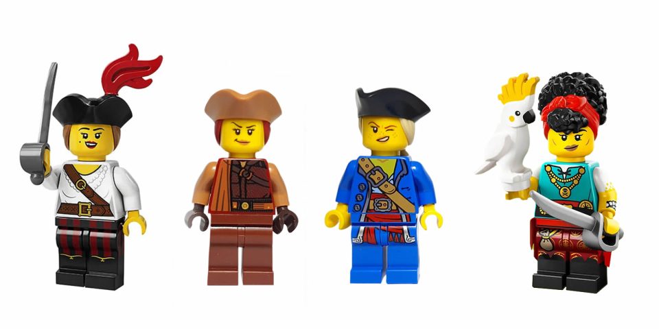 Recent Female LEGO Pirate Minifigures