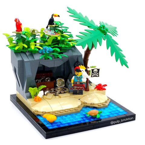 "Pirates-Treasure-Cave" by pulp_bricktion