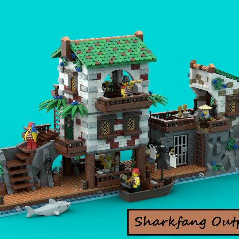 “Sharkfang Outpost” by piratecaptain85