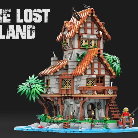 “The Lost Island” by BRICKUP_