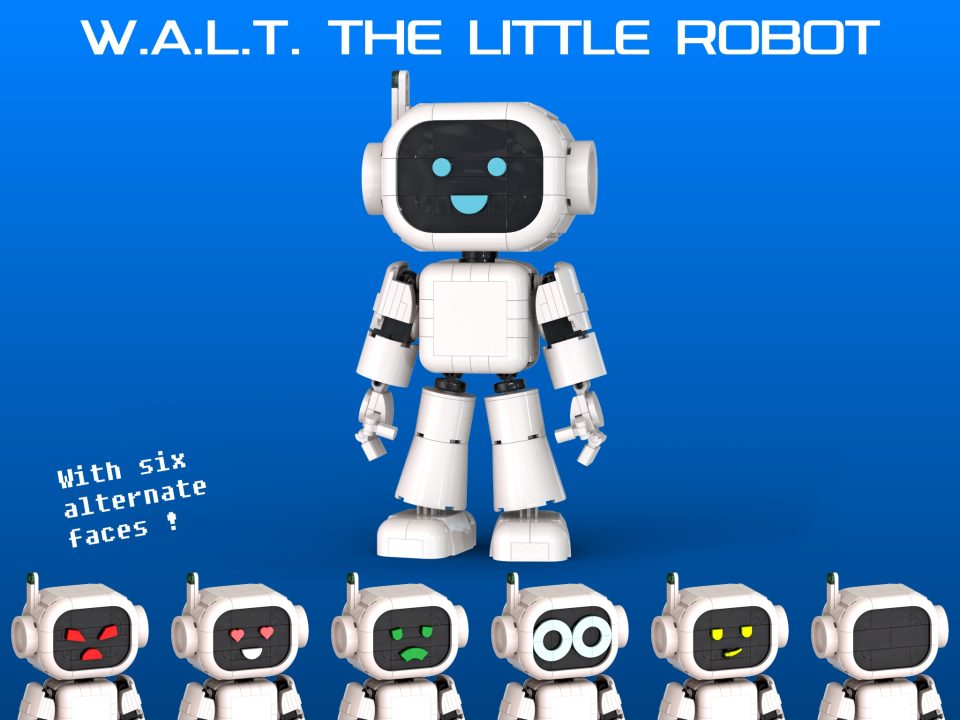 "W.A.L.T. the Little Robot" by Leewan