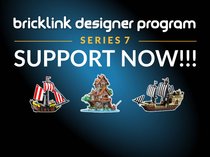 BrickLink Designer Program - Series 7 - Crowd Support